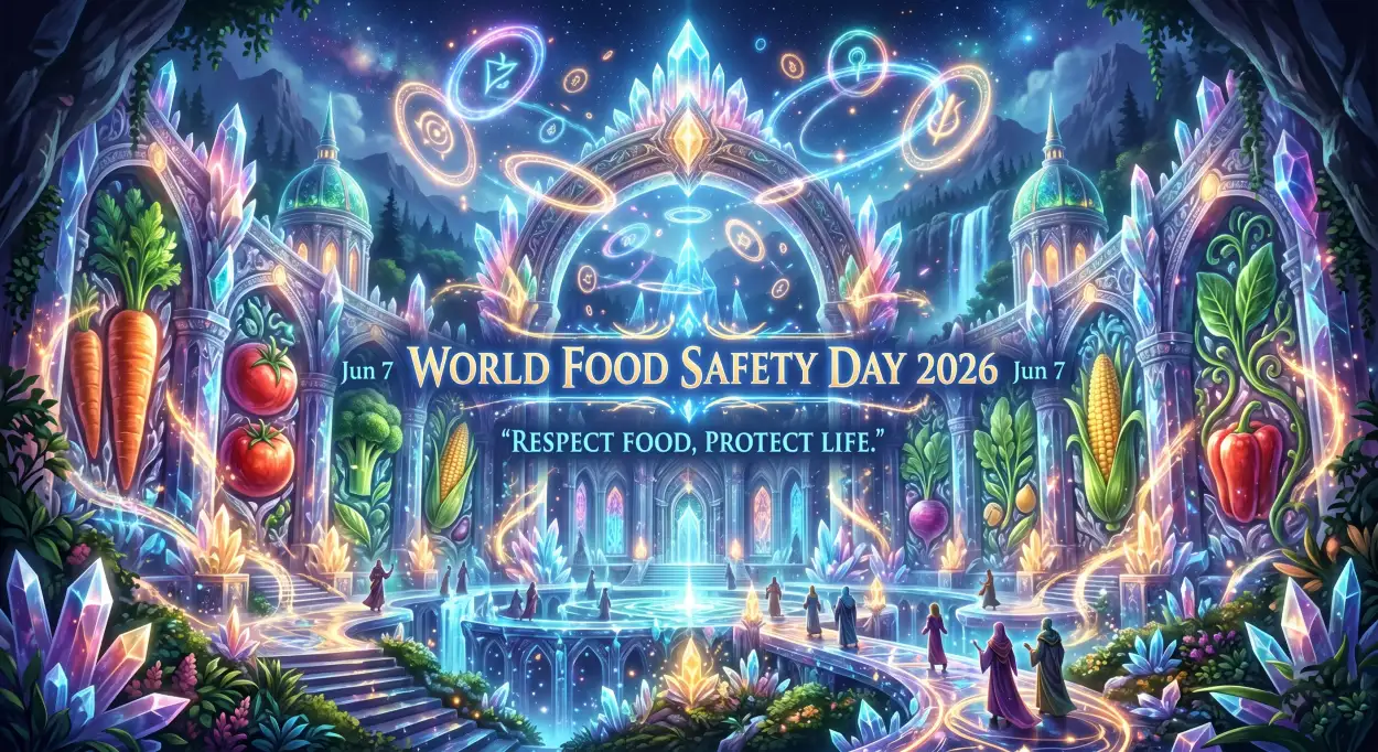 Free Download World Food Safety Day 2026 Vector Illustration Png - High Quality World Food Safety Day 2026 Transparent PNG