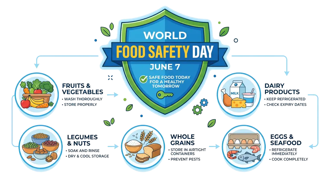 Free Download World Food Safety Day Png For Instagram Stories - High Quality World Food Safety Day Png Transparent PNG