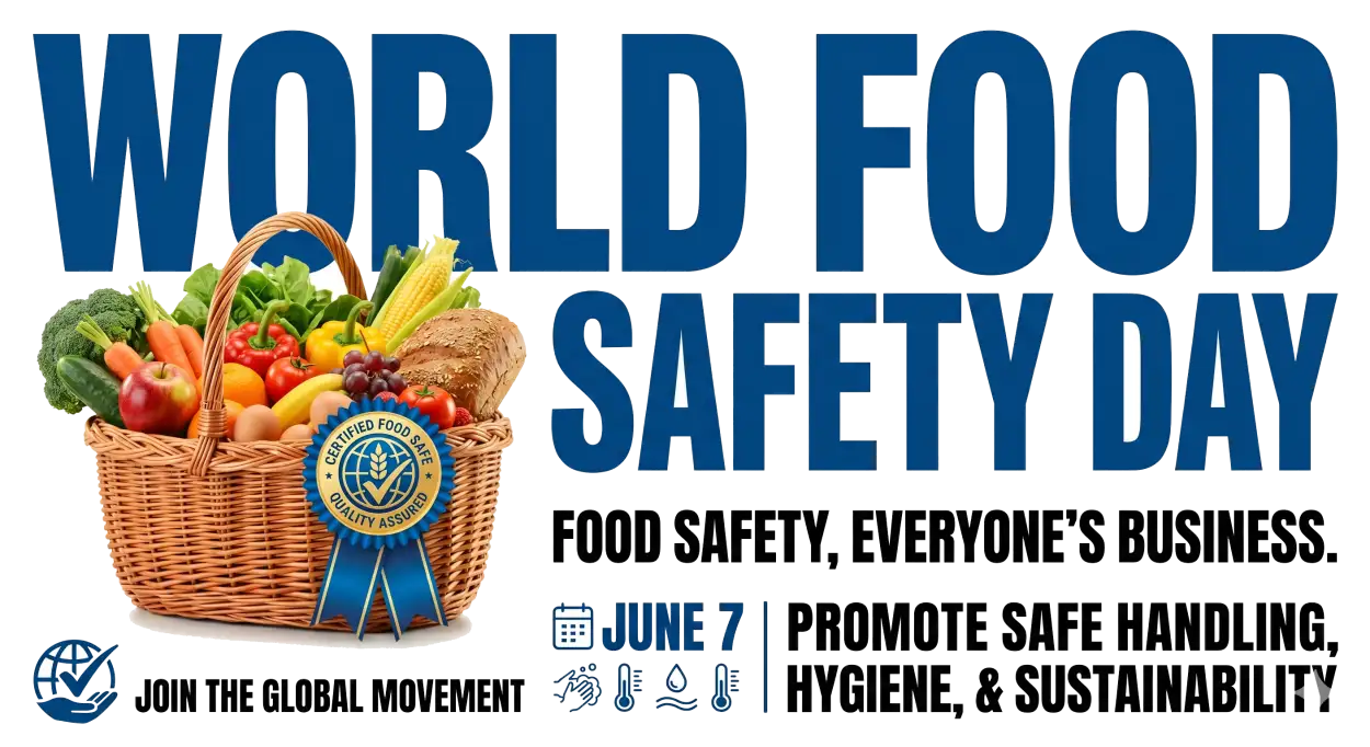 Free Download World Food Safety Day Png For Marketing Materials - High Quality World Food Safety Day Png Transparent PNG