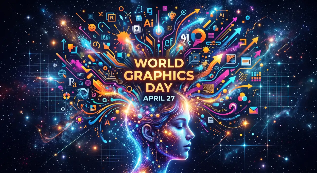 Free Download World Graphics Day Digital Marketing Creatives - High Quality World Graphics Day 2026 Image