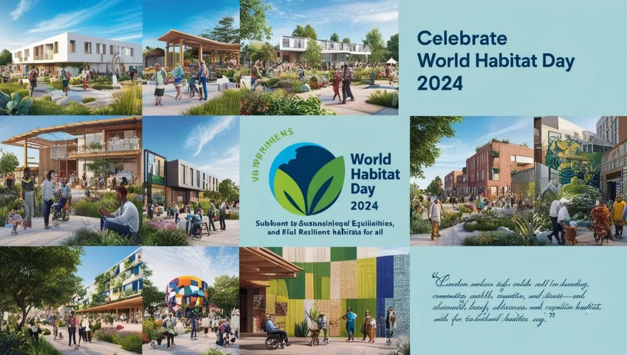 Free Download World Habitat Day 2024 Unique Nature Photo Packs - High Quality Happy World Habitat Day Background