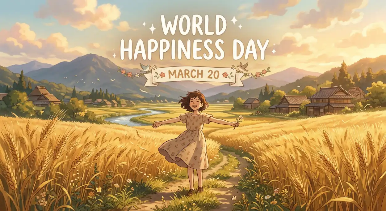 Free Download World Happiness Day 2026 Ai Image Prompt - High Quality World Happiness Day 2026 Image