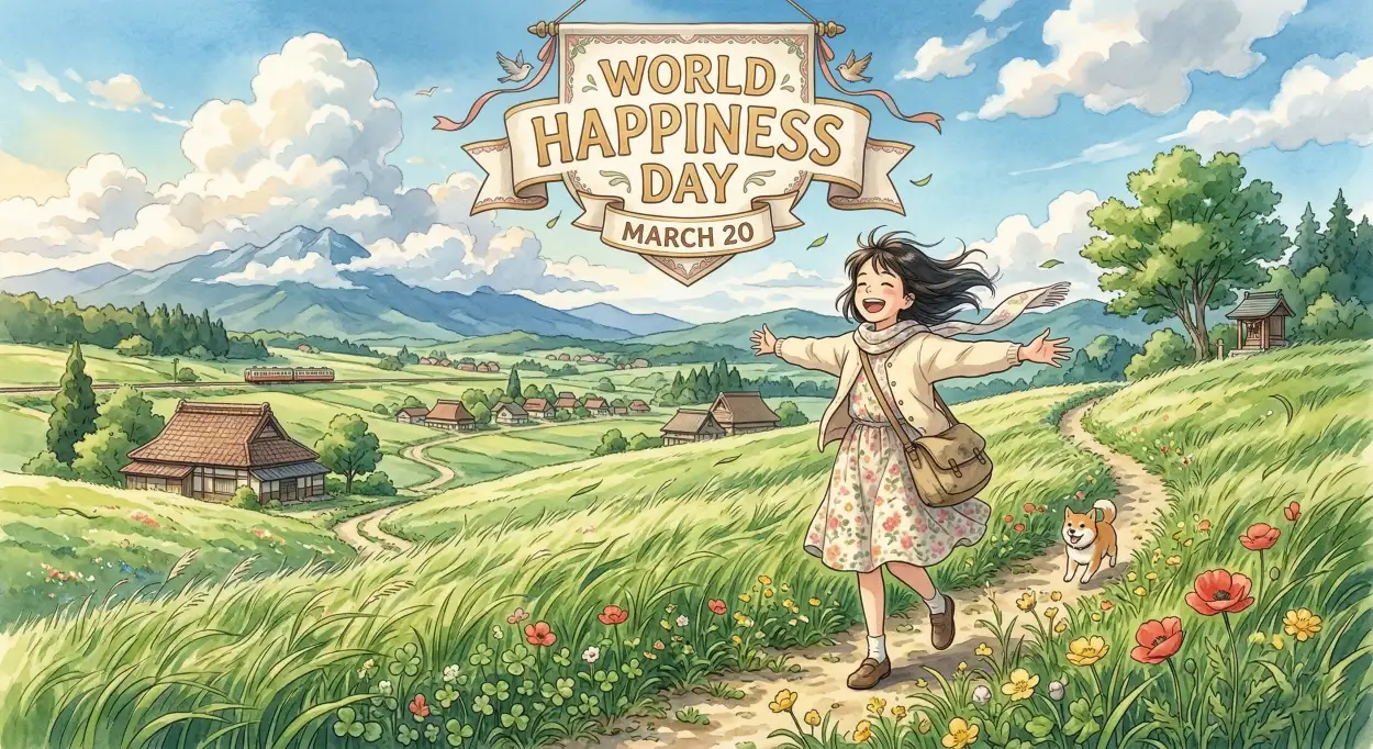Free Download World Happiness Day 2026 Chart Ideas For School - High Quality World Happiness Day 2026 Image