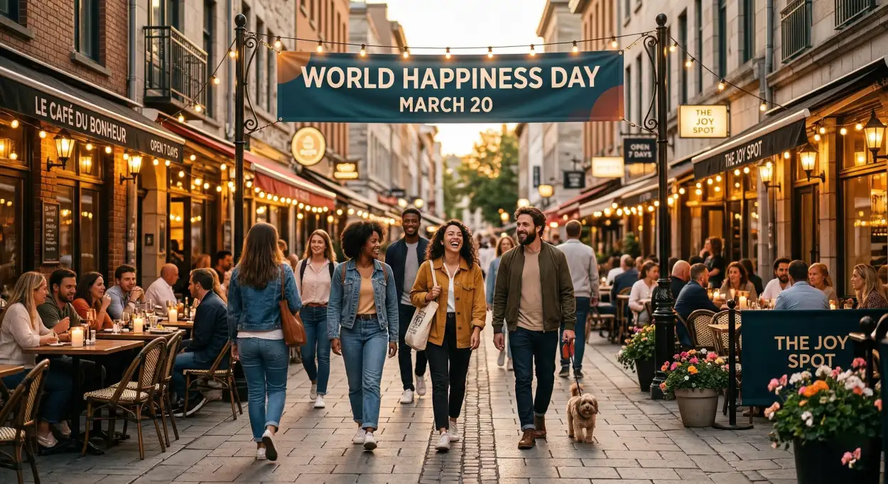 Free Download World Happiness Day 2026 Customer Engagement Ideas - High Quality World Happiness Day 2026 Image