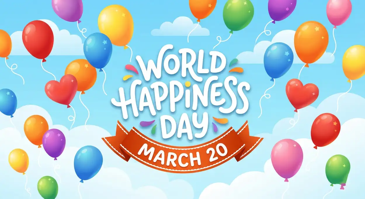 Free Download World Happiness Day 2026 Hd Images Free Download - High Quality World Happiness Day 2026 Image