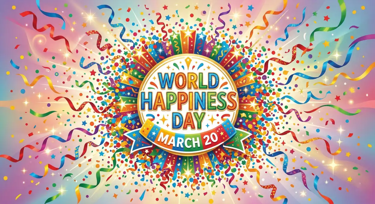 Free Download World Happiness Day 2026 Transparent Png - High Quality World Happiness Day 2026 Transparent PNG