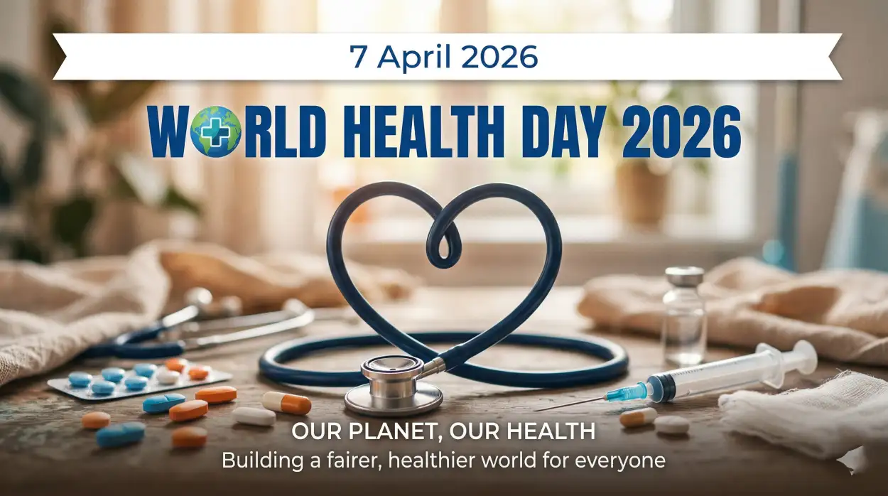 Free Download World Health Day 2026 Global Celebration - High Quality World Health Day 2026 Image