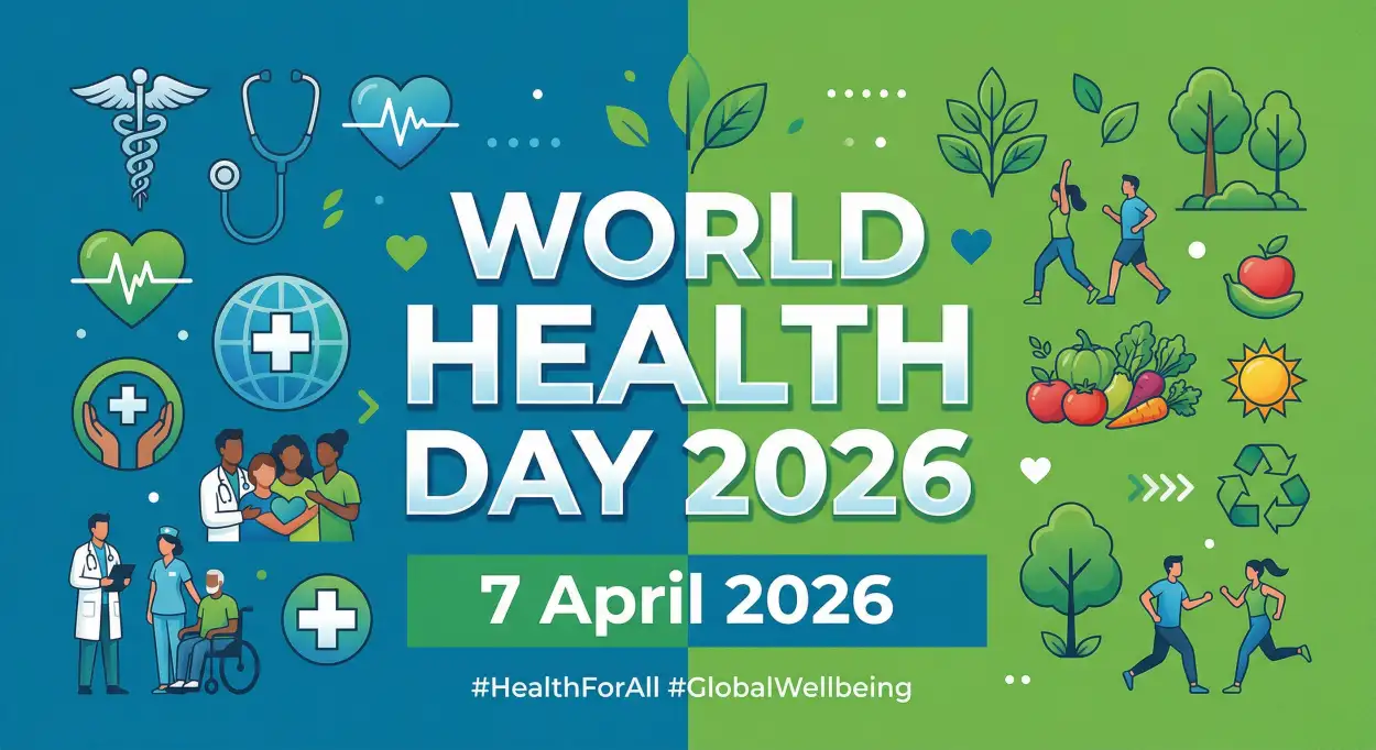 Free Download World Health Day 2026 Paragraph Writing - High Quality World Health Day 2026 Image
