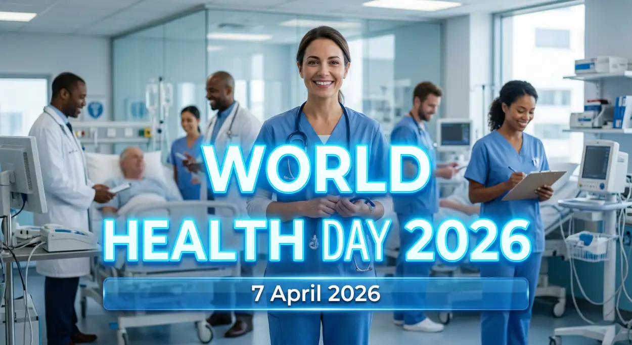 Free Download World Health Day 2026 Slogan Writing Ideas - High Quality World Health Day 2026 Image