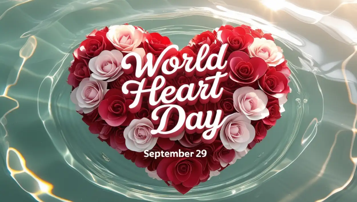 Free Download World Heart Day Marathon Run 2025 - High Quality World Heart Day Image