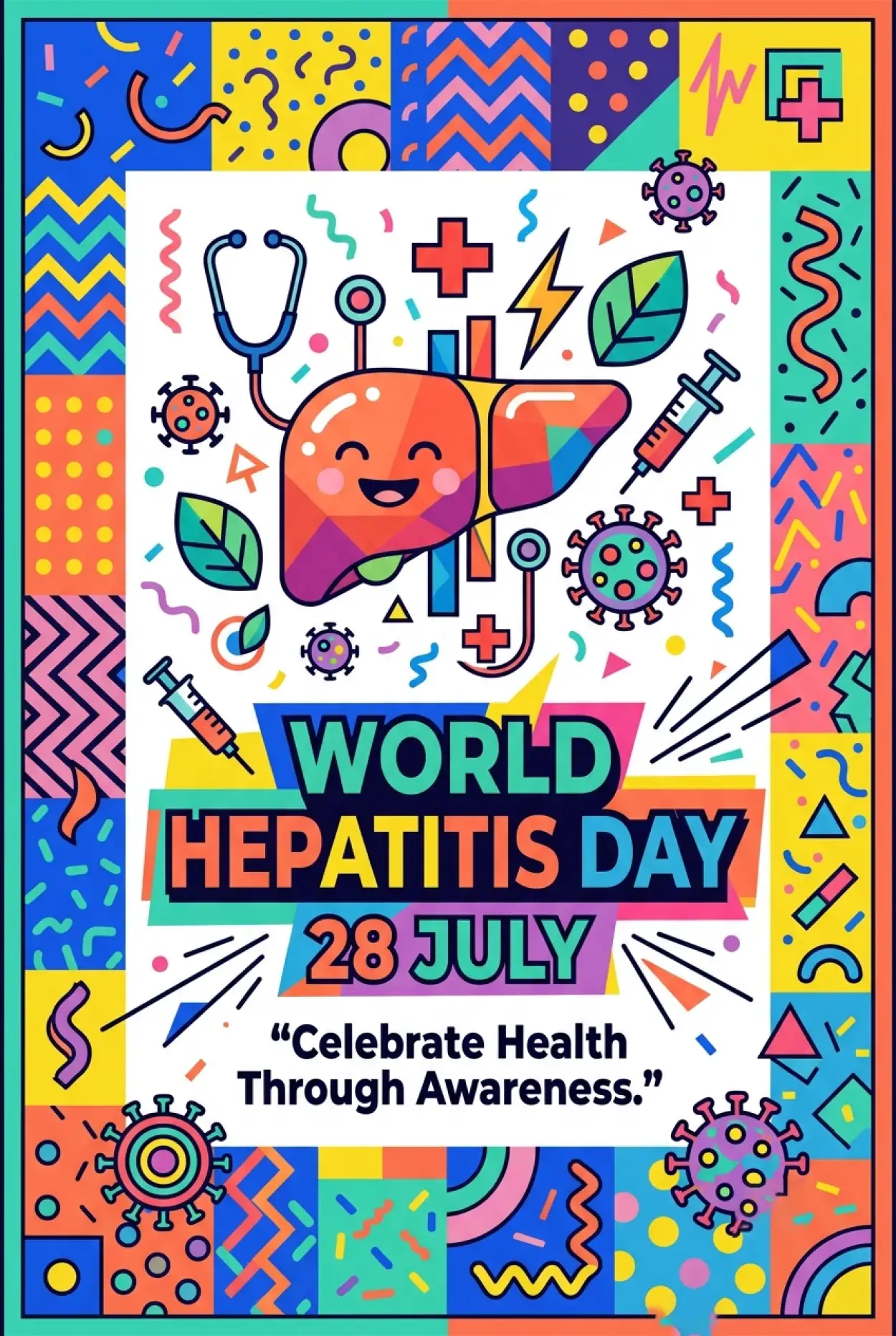 Free Download World Hepatitis Day 2026 Awareness Png - High Quality World Hepatitis Day 2026 Transparent PNG