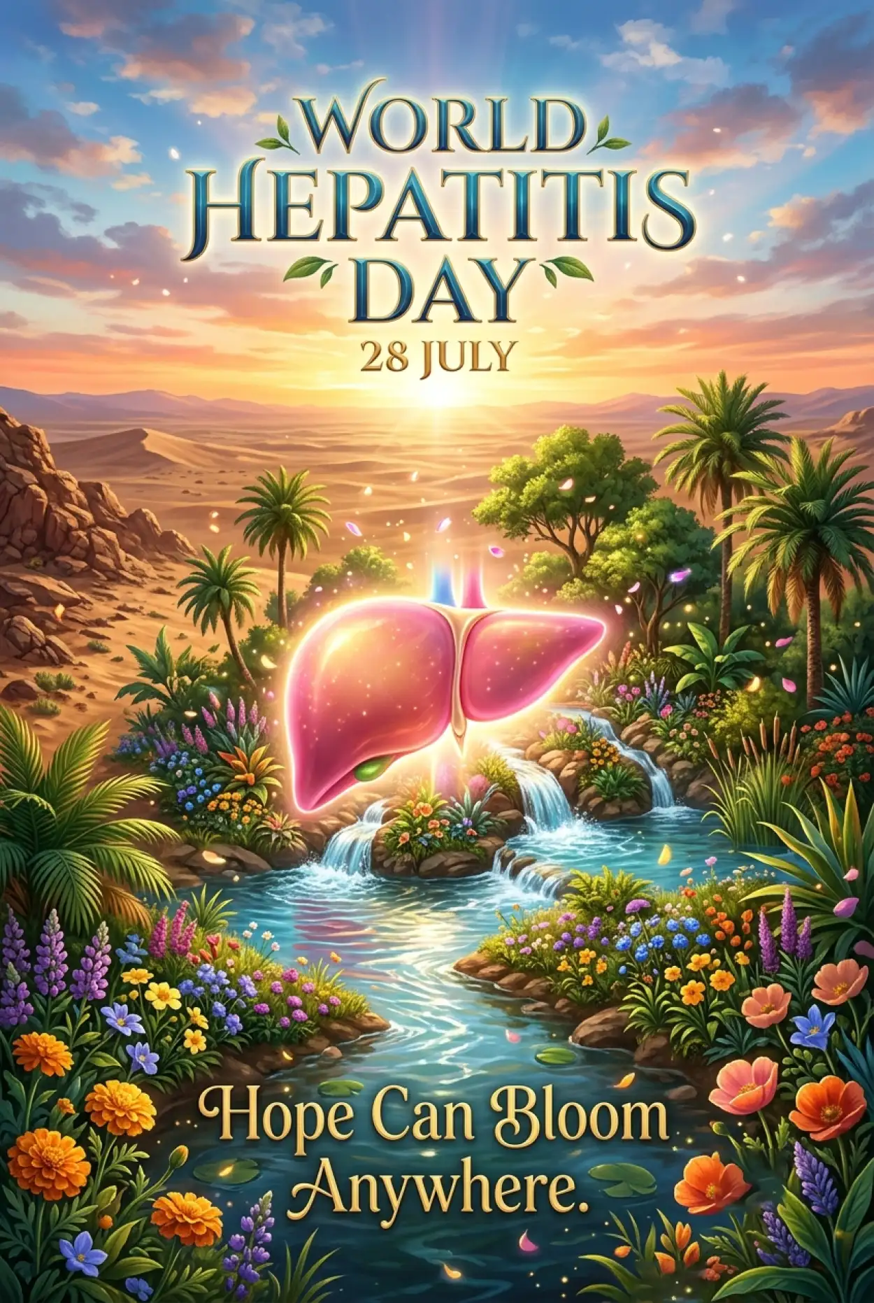 Free Download World Hepatitis Day 2026 Facebook Post - High Quality World Hepatitis Day 2026 Image