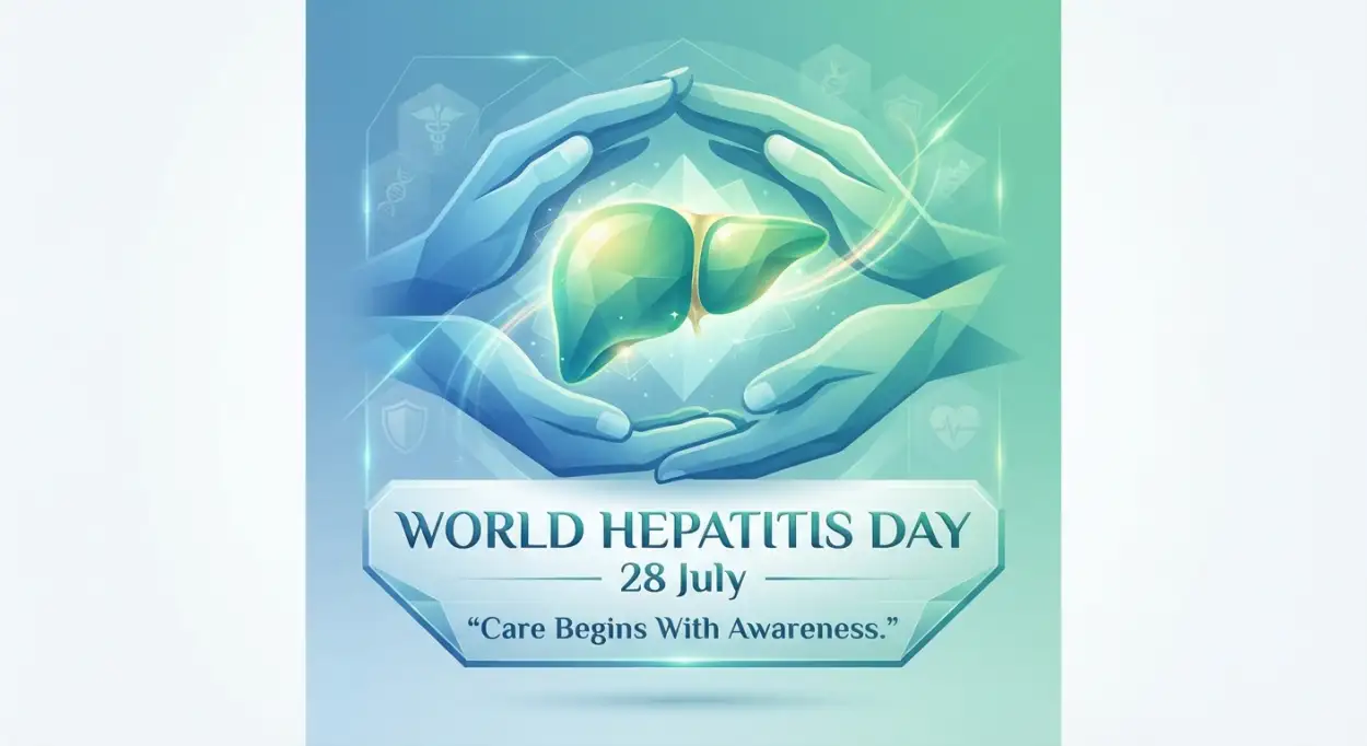 Free Download World Hepatitis Day 2026 Web Banner - High Quality World Hepatitis Day 2026 Image