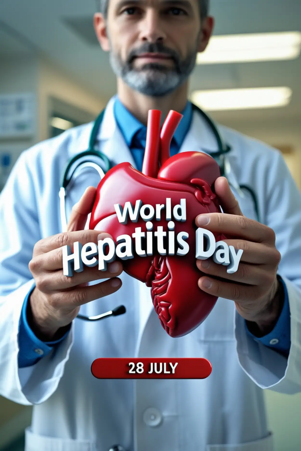 Free Download World Hepatitis Day Instagram Post Image - High Quality World Hepatitis Day Background