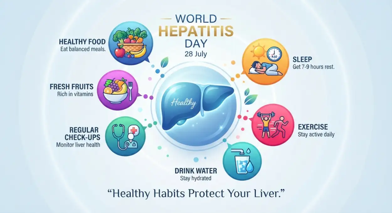 Free Download World Hepatitis Day Website Hero Banner - High Quality World Hepatitis Day 2026 Image