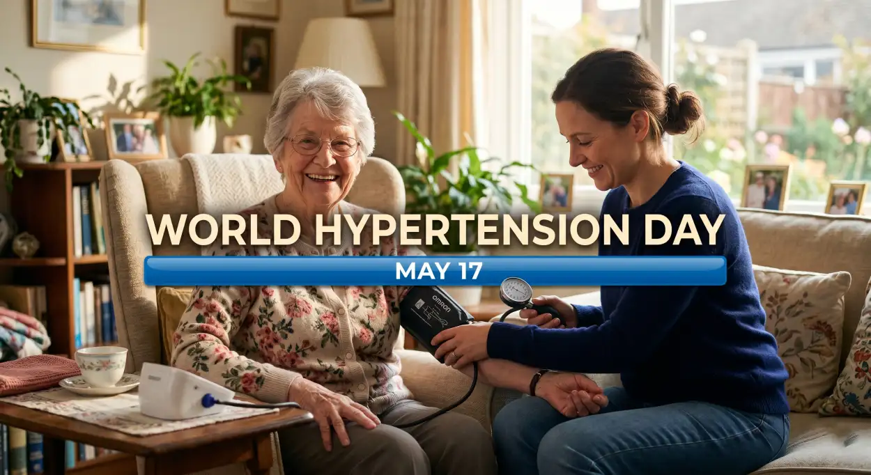 Free Download World Hypertension Day Awareness For Senior Citizens - High Quality World Hypertension Day Image