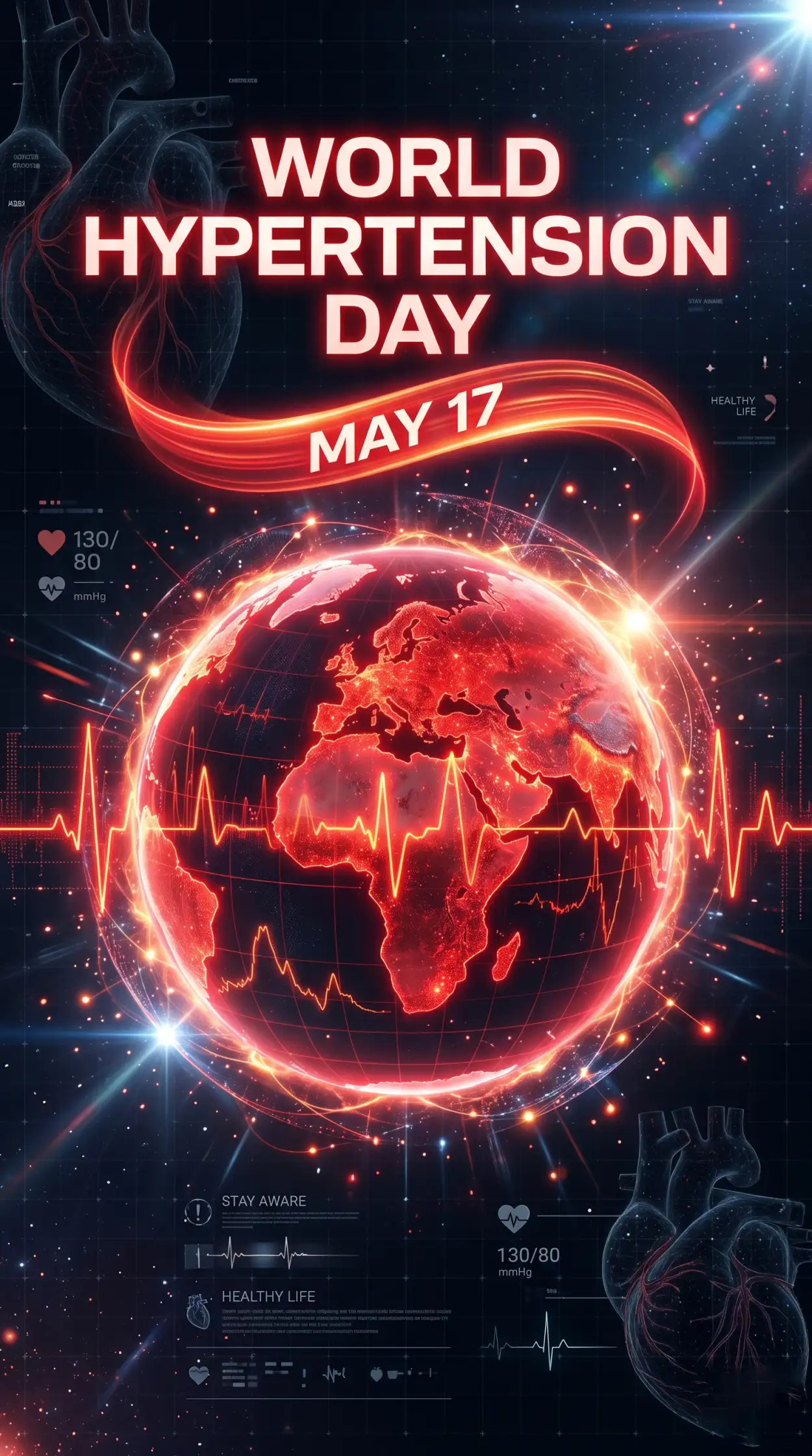 Free Download World Hypertension Day Creative Design Ideas - High Quality World Hypertension Day Image