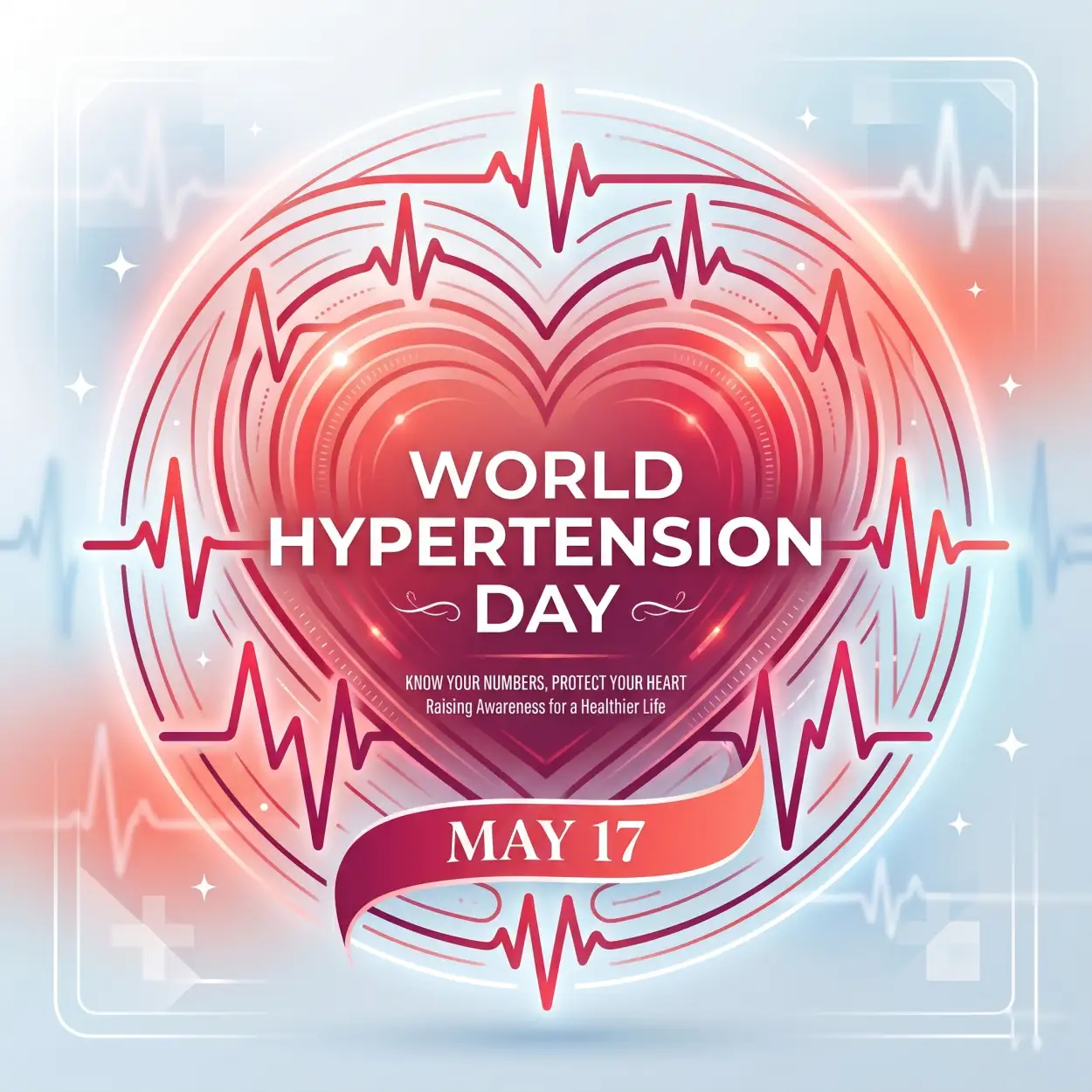 Free Download World Hypertension Day Premium Vector Background - High Quality World Hypertension Day Background Image