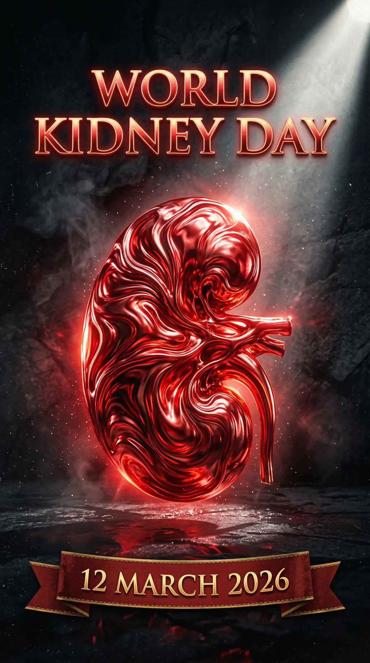 Free Download World Kidney Day 2026 Kidney Awareness Awareness Campaign Design - High Quality World Kidney Day Image