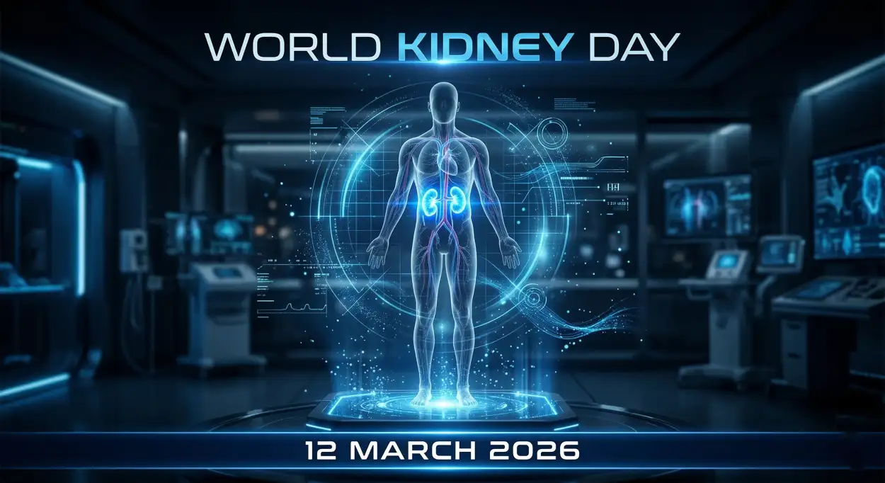 Free Download World Kidney Day 2026 Kidney Awareness Digital Awareness Poster - High Quality World Kidney Day Image