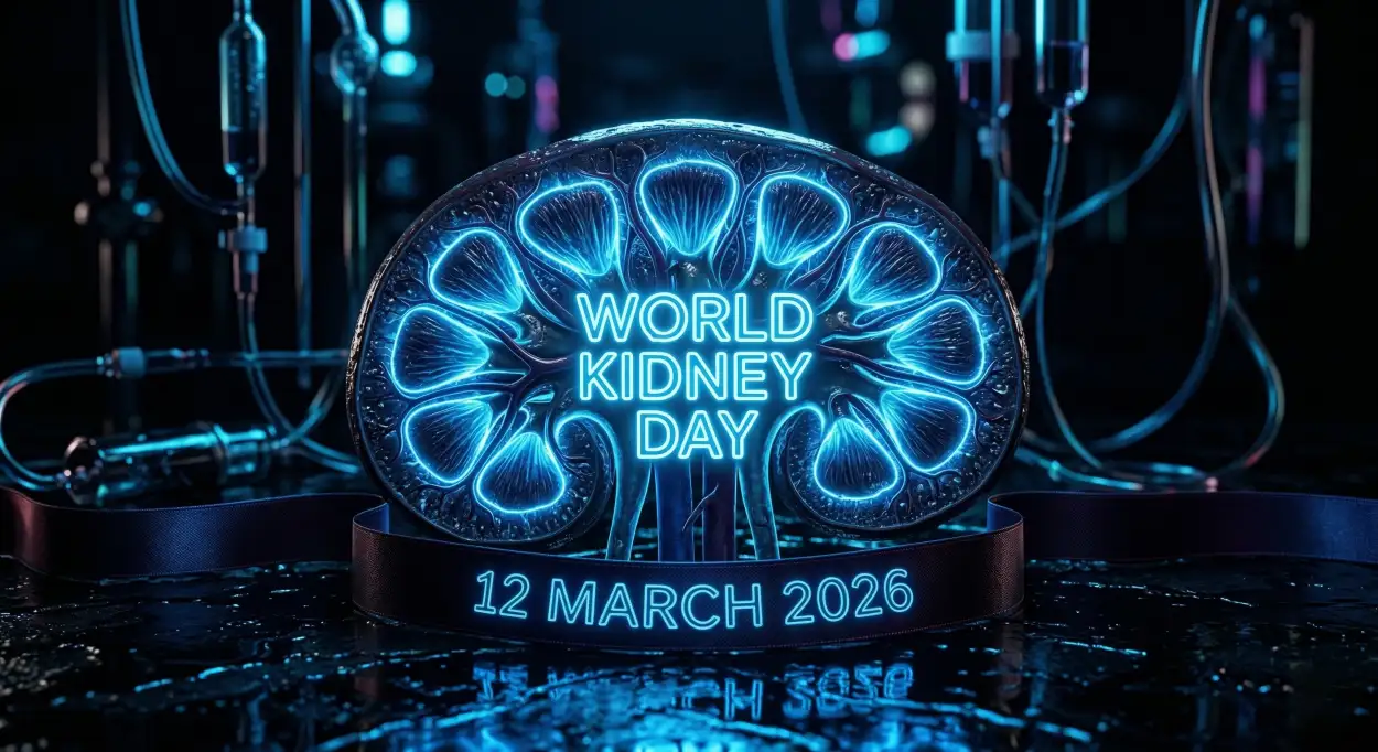 Free Download World Kidney Day 2026 Kidney Awareness Social Media Creative - High Quality World Kidney Day Image