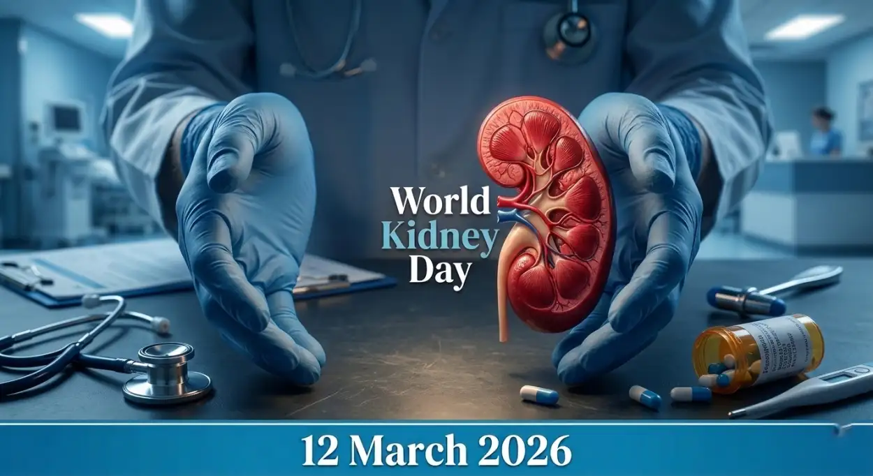 Free Download World Kidney Day 2026 Kidney Care Awareness Campaign - High Quality World Kidney Day Image