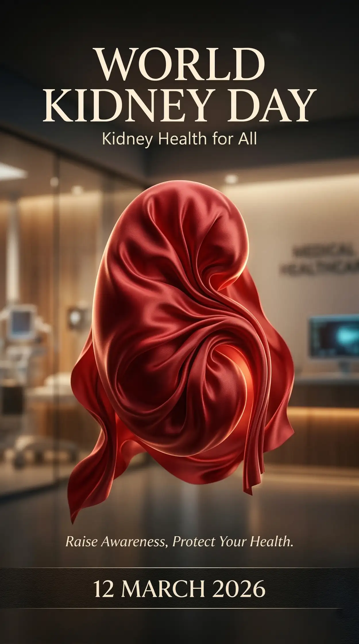 Free Download World Kidney Day 2026 Kidney Disease Prevention Awareness Poster Hd Images - High Quality World Kidney Day Image