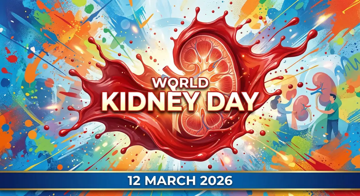 Free Download World Kidney Day 2026 Kidney Health Creative Banner - High Quality World Kidney Day Image