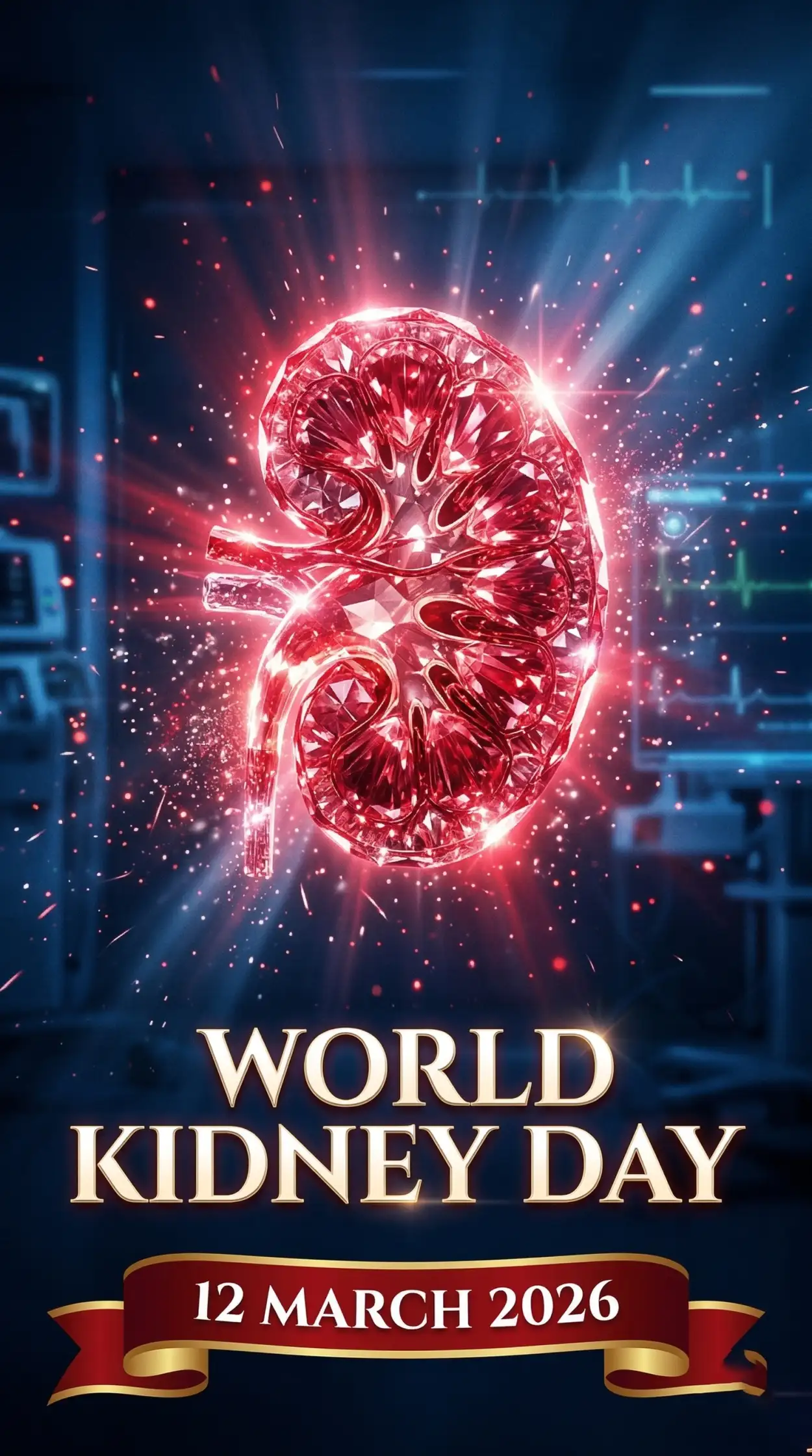 Free Download World Kidney Day 2026 Poster Design - High Quality World Kidney Day Image