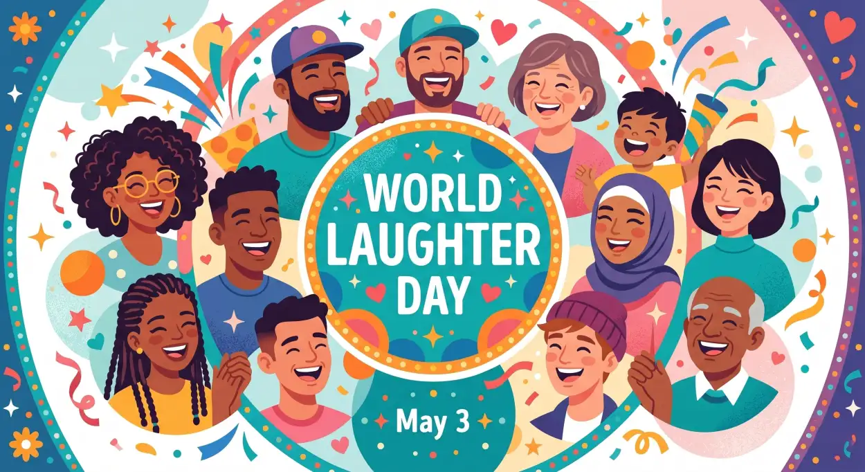 Free Download World Laughter Day 2026 Art And Craft Ideas - High Quality World Laughter Day 2026 Image