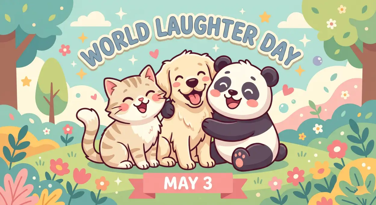 Free Download World Laughter Day 2026 Banner Design Hd - High Quality World Laughter Day 2026 Image