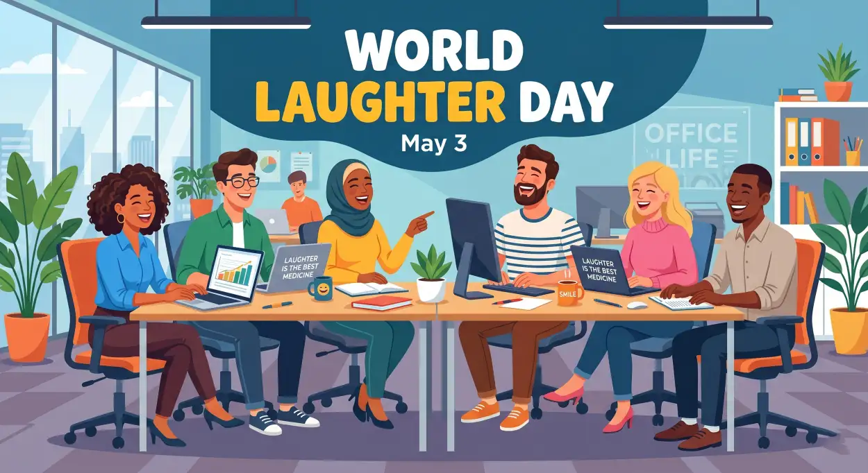 Free Download World Laughter Day 2026 Classroom Activities - High Quality World Laughter Day 2026 Image