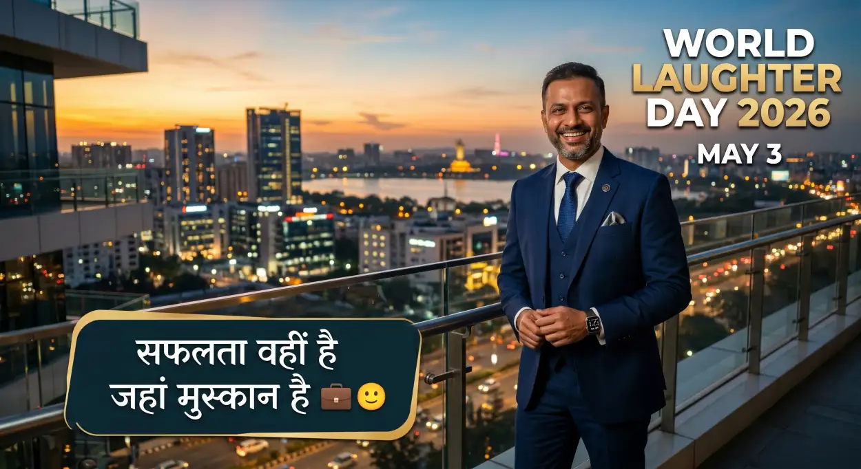 Free Download World Laughter Day 2026 Funny Jokes In Hindi - High Quality World Laughter Day 2026 Image
