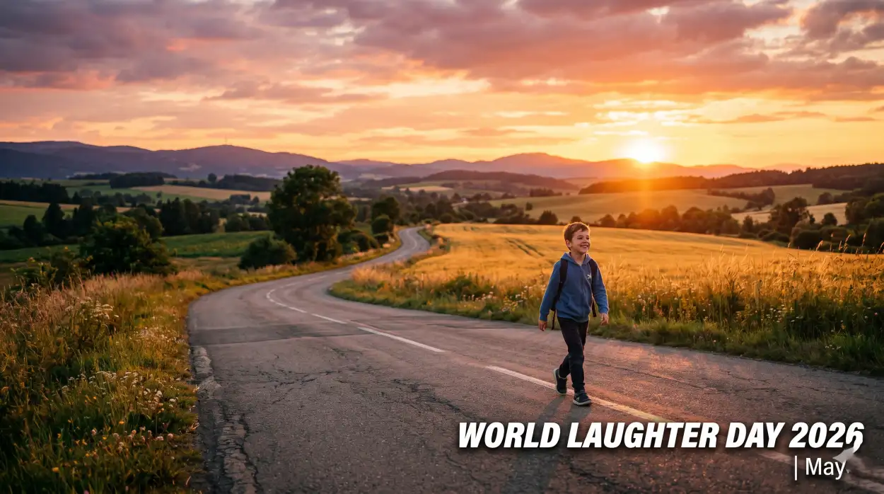 Free Download World Laughter Day 2026 Inspirational Quotes About Laughter - High Quality World Laughter Day 2026 Image