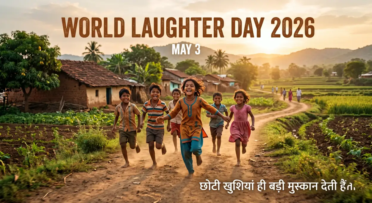 Free Download World Laughter Day 2026 Poster Making Ideas - High Quality World Laughter Day 2026 Image