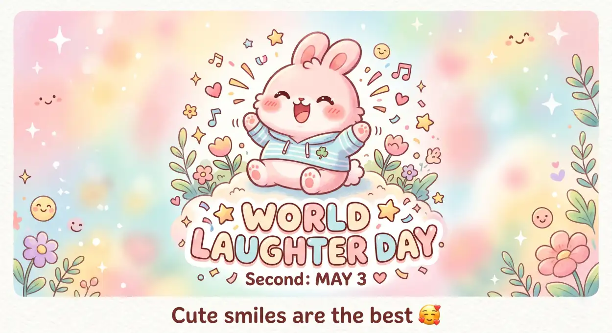 Free Download World Laughter Day 2026 Sticker Png Download - High Quality World Laughter Day 2026 Transparent PNG