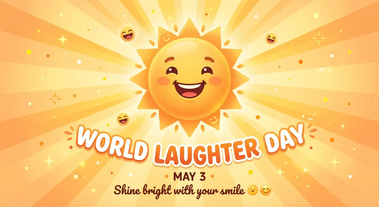 Free Download World Laughter Day 2026 Vector Png Design - High Quality World Laughter Day 2026 Transparent PNG