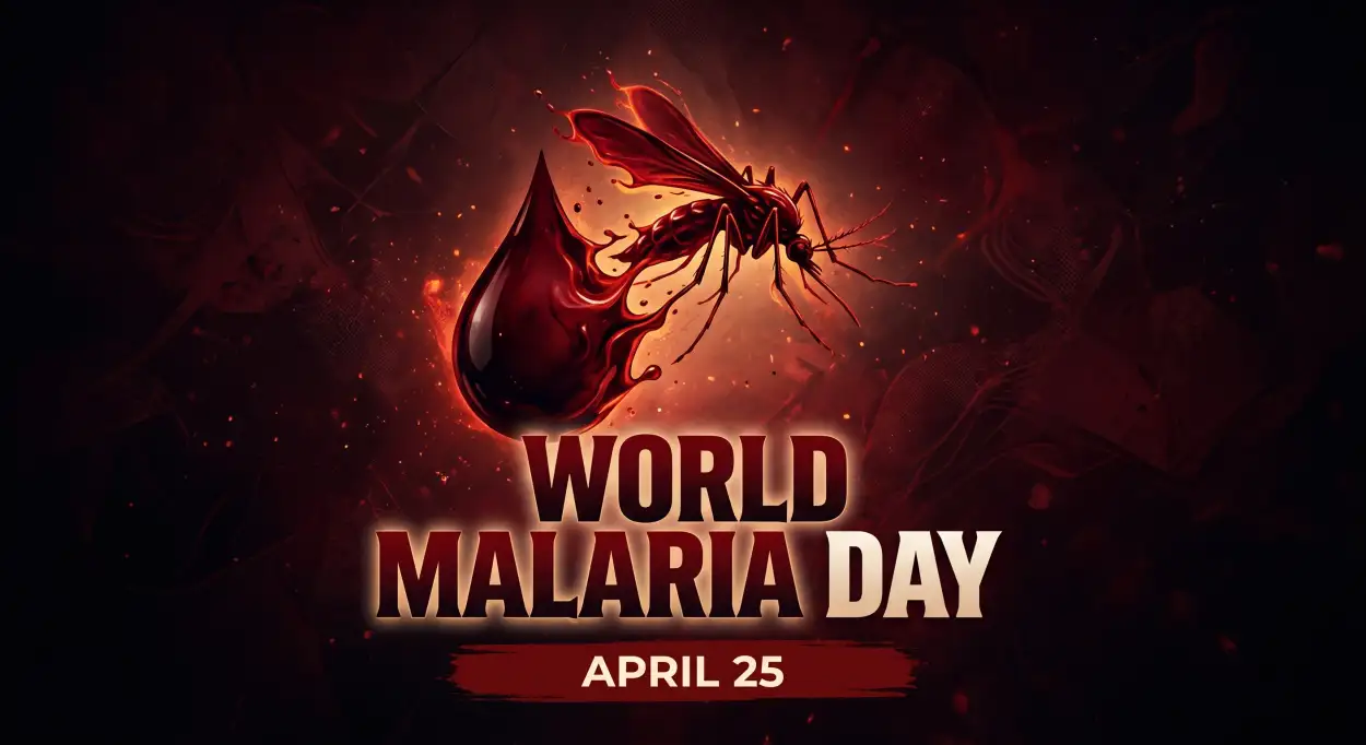 Free Download World Malaria Day 2026 Awareness Campaign - High Quality World Malaria Day 2026 Image