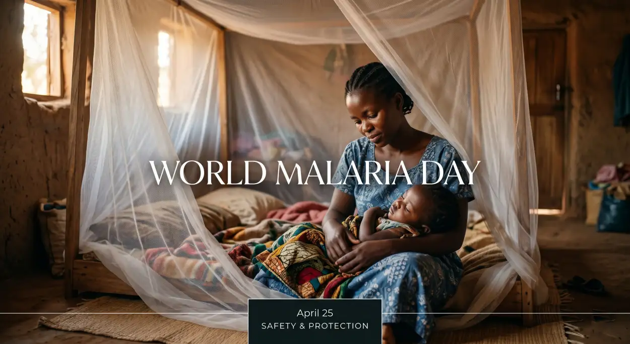 Free Download World Malaria Day 2026 Editable Templates - High Quality World Malaria Day 2026 Image