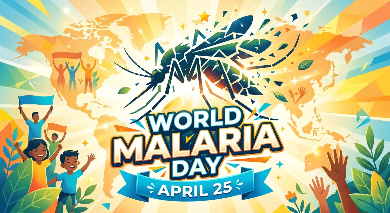 Free Download World Malaria Day 2026 Png Images - High Quality World Malaria Day 2026 Transparent PNG