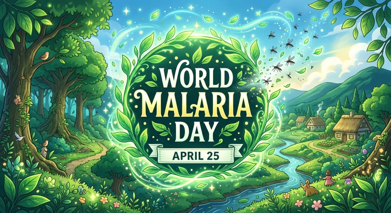 Free Download World Malaria Day 2026 School Assembly Speech - High Quality World Malaria Day 2026 Image
