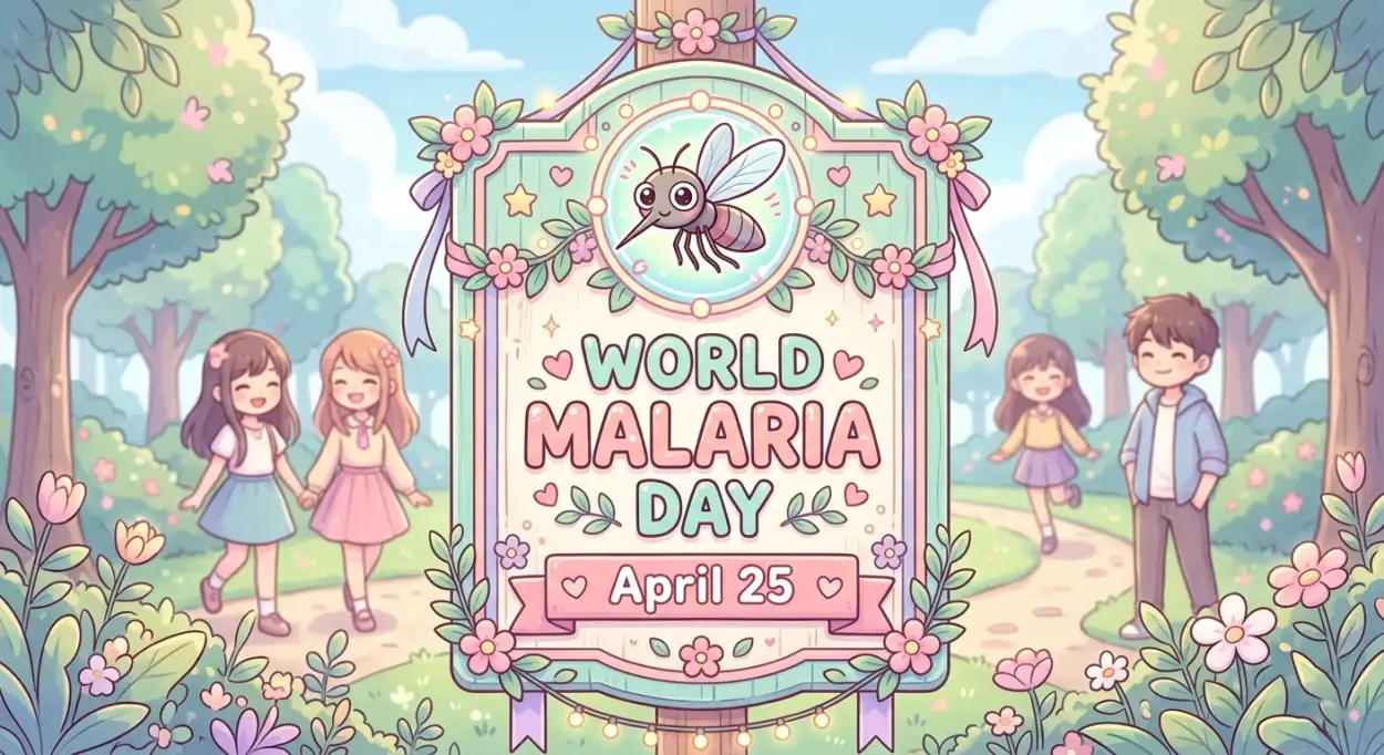 Free Download World Malaria Day 2026 Short Speech - High Quality World Malaria Day 2026 Image
