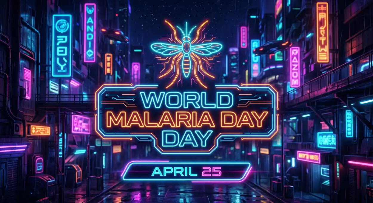 Free Download World Malaria Day 2026 Slogan - High Quality World Malaria Day 2026 Image