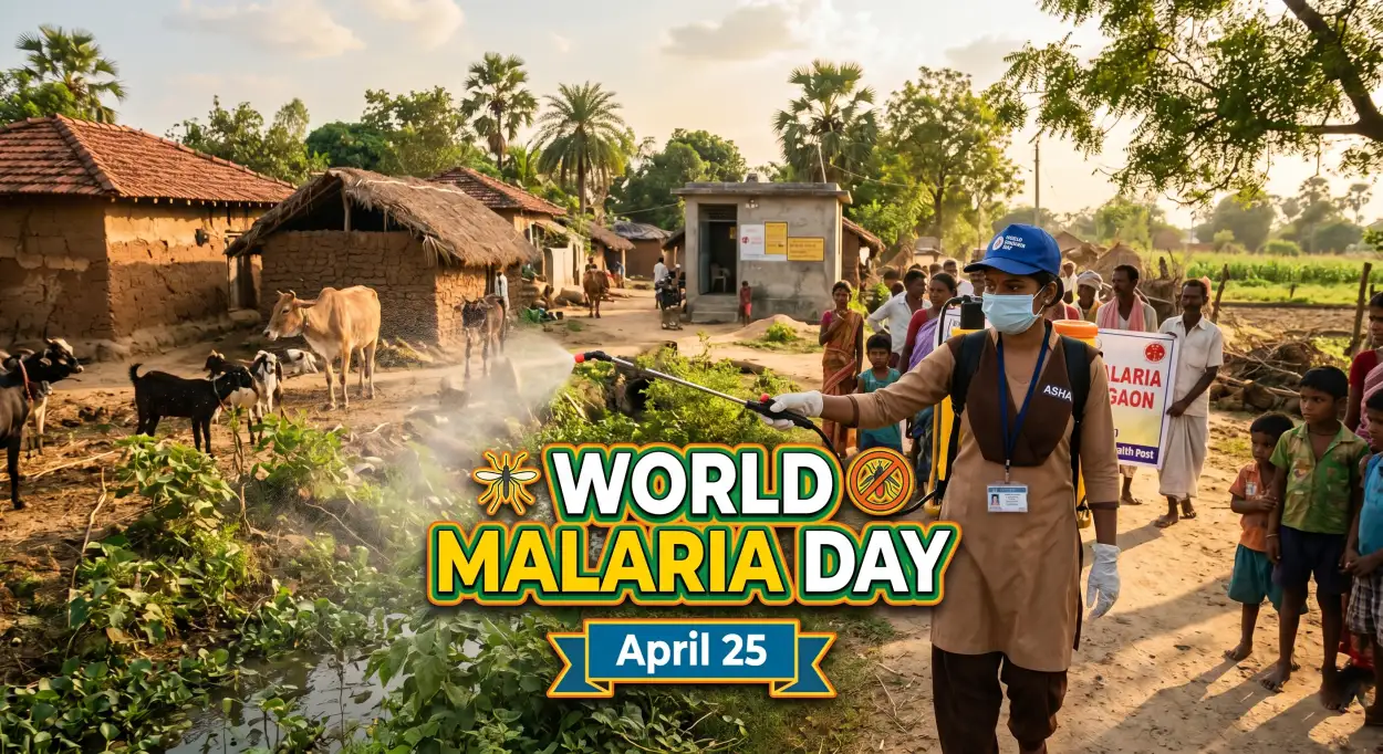 Free Download World Malaria Day 2026 Theme And Slogan - High Quality World Malaria Day 2026 Image