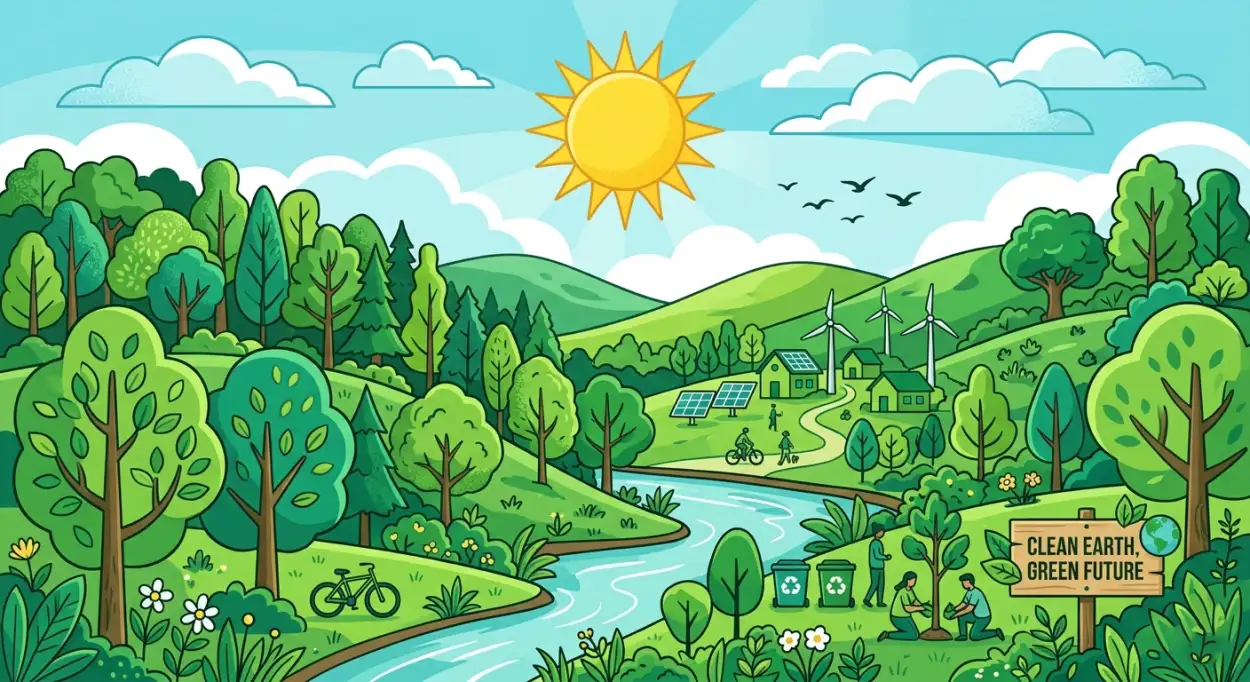 Free Download World Meteorological Day Environment Protection Poster - High Quality World Meteorological Day 2026 Date And Theme Image