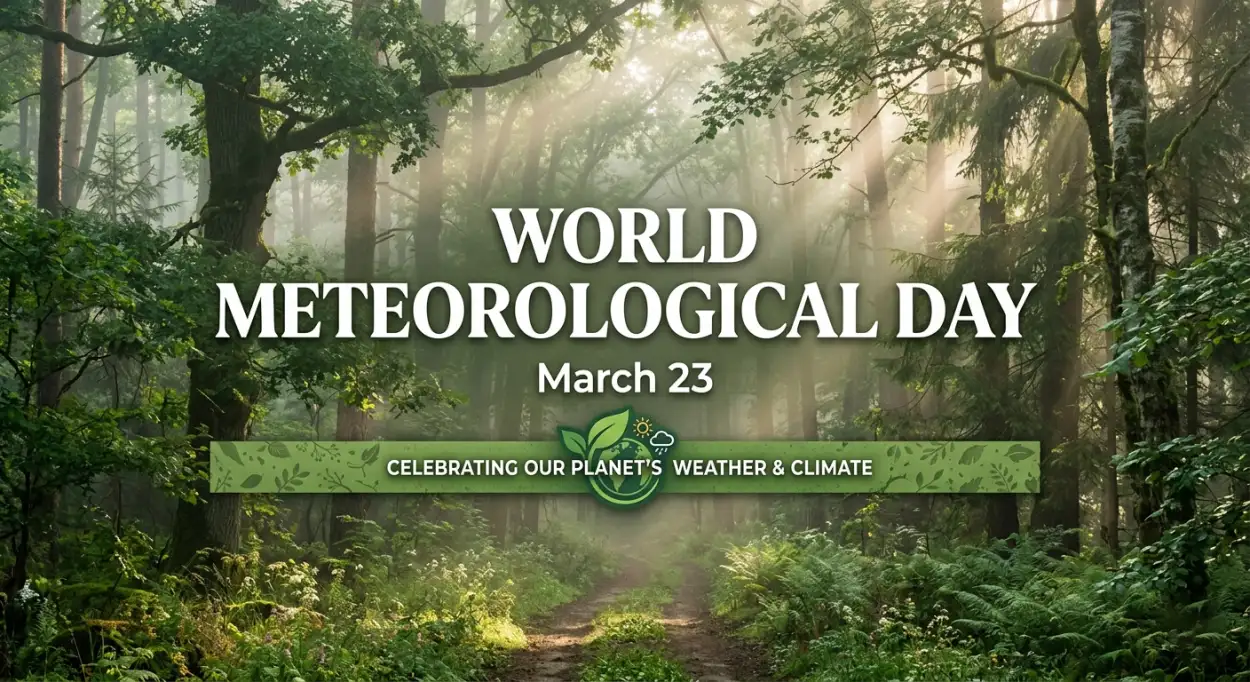 Free Download World Meteorological Day Environment Protection Theme - High Quality World Meteorological Day 2026 Date And Theme Image