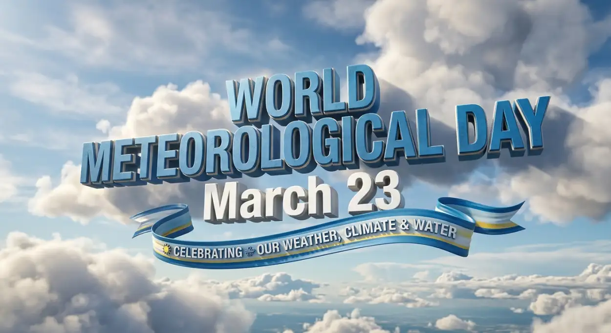 Free Download World Meteorological Day Global Warming Awareness - High Quality World Meteorological Day 2026 Date And Theme Image