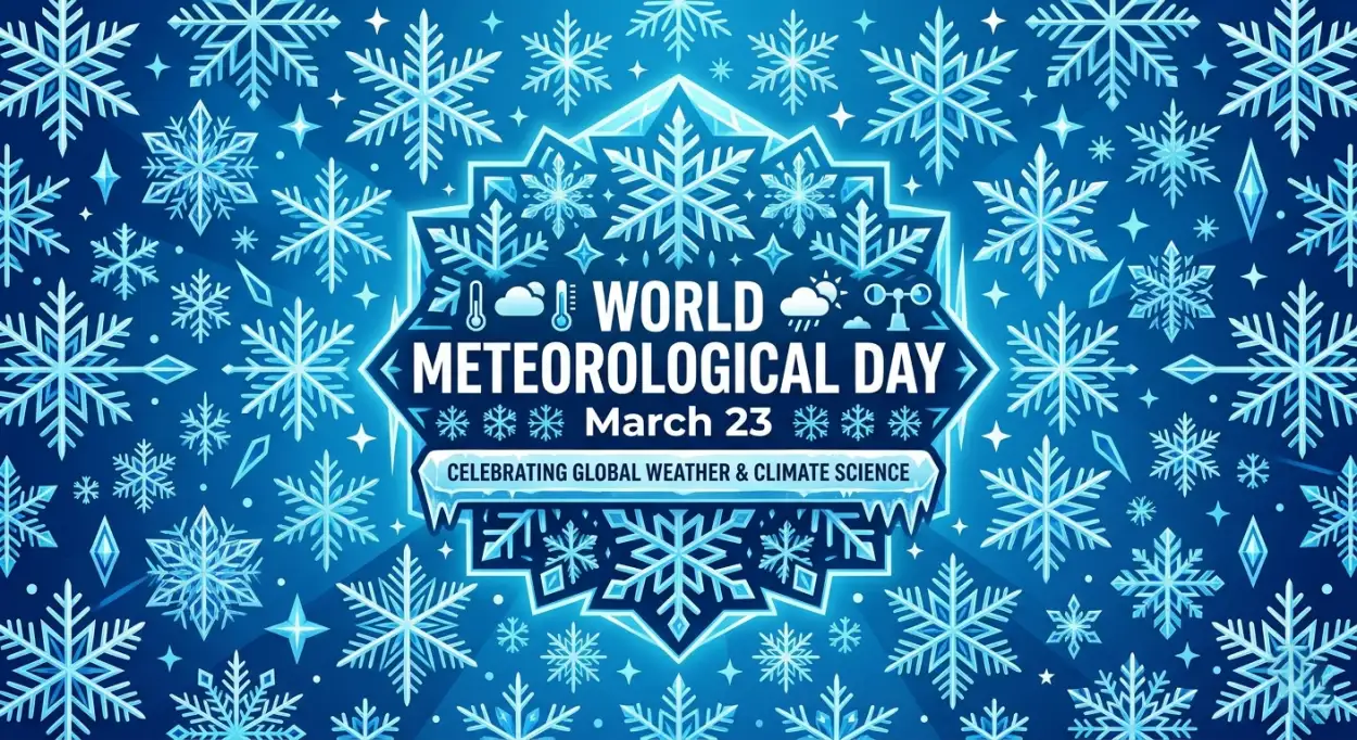 Free Download World Meteorological Day Instagram Reel Captions - High Quality World Meteorological Day 2026 Date And Theme Image