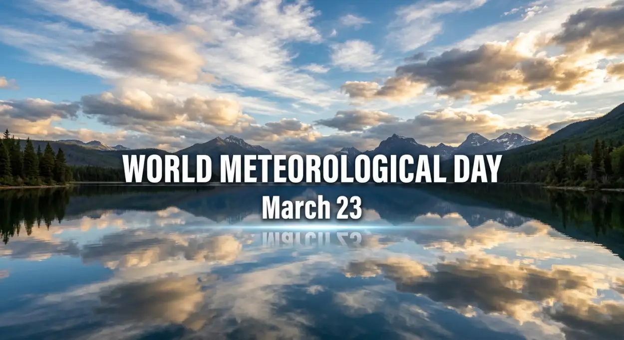 Free Download World Meteorological Day Weather Data Importance - High Quality World Meteorological Day 2026 Date And Theme Image