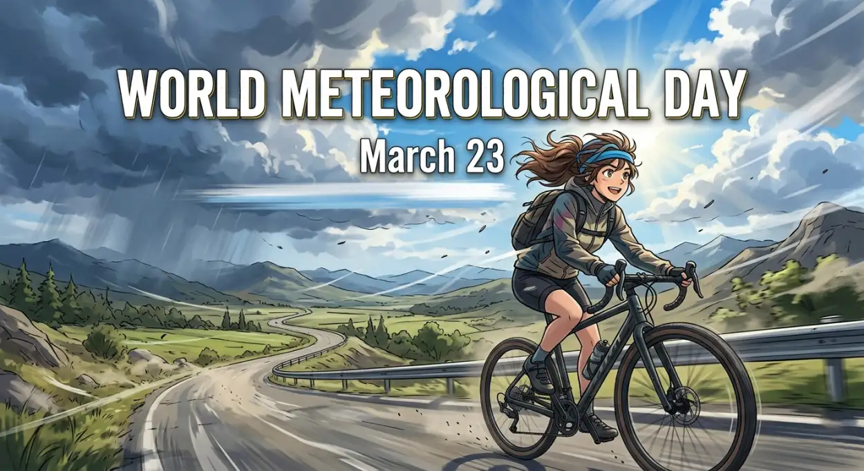 Free Download World Meteorological Day Weather Forecast Illustration - High Quality World Meteorological Day 2026 Date And Theme Image